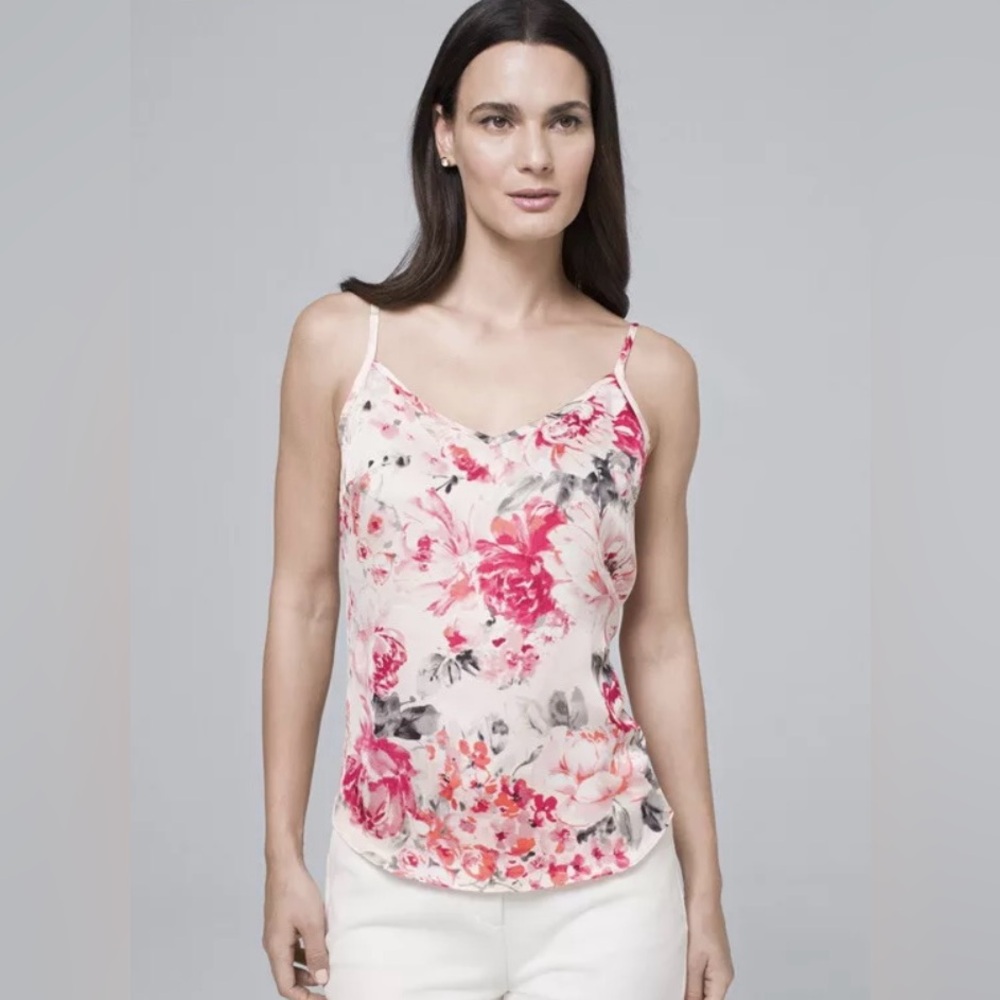White House Black Market- 4 in 1 reversible blouse - small petite